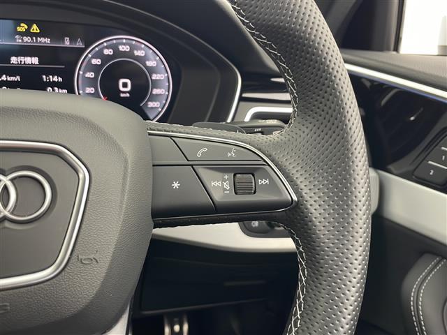 Ａ４アバント ４０ＴＤＩクワトロ　Ｓライン　４ＷＤ　純正ナビ　フルセグＴＶ　全方位カメラ　アダプティブクルーズコントロール　パドルシフト　パワーバックドア　ハーフレザーシート　パワーシート　ヒートシーター　ドライブレコーダー　ＥＴＣ２．０（8枚目）