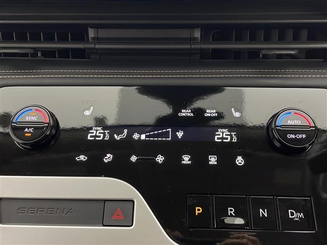 セレナ ハイウェイスターV 4WD Bluetooth AM FM ビルトインETC 前席シートヒーター 後席シートヒーター ステアリングヒーター パドルシフト 両側パワースライドドア 純正AW 前後コーナーセンサー サンシェー(12枚目)
