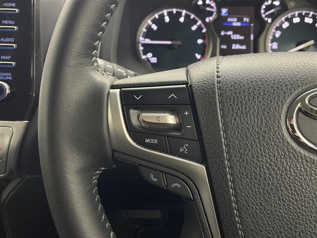 ランドクルーザープラド TX Lパッケージ・ブラックエディション ワンオーナー 純正メーカーOPナビ ETC レザーシート LEDヘッドライト 運転席パワーシート 前後ドライブレコーダー 衝突被害軽減システム フルセグTV バックカメラ 横滑り防止装置(12枚目)