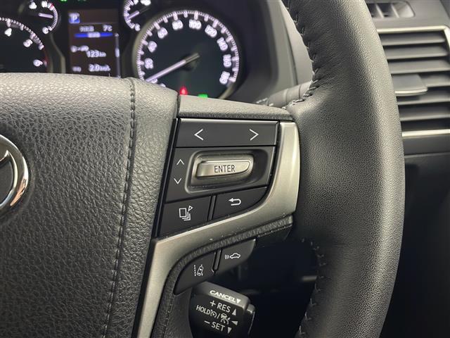 ランドクルーザープラド TX Lパッケージ・ブラックエディション ワンオーナー 純正メーカーOPナビ ETC レザーシート LEDヘッドライト 運転席パワーシート 前後ドライブレコーダー 衝突被害軽減システム フルセグTV バックカメラ 横滑り防止装置(13枚目)