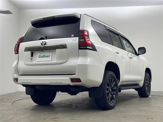 ランドクルーザープラド TX Lパッケージ・ブラックエディション ワンオーナー 純正メーカーOPナビ ETC レザーシート LEDヘッドライト 運転席パワーシート 前後ドライブレコーダー 衝突被害軽減システム フルセグTV バックカメラ 横滑り防止装置(33枚目)