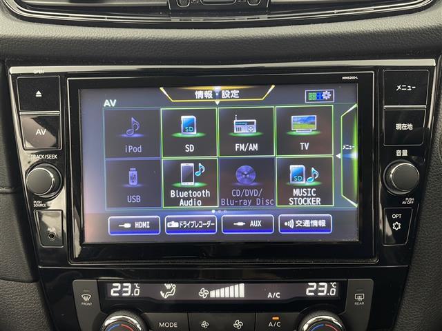 エクストレイル ２０Ｘｉ　ハイブリッド　プロパイロット　純正９インチナビ　フルセグＴＶ　純正１１インチフリップダウンモニター　全方位カメラ　デジタルインナーミラー　ＥＴＣ２．０　電動リアゲート　ＬＥＤヘッドライト　全席シートヒーター　ＥＴＣ（3枚目）