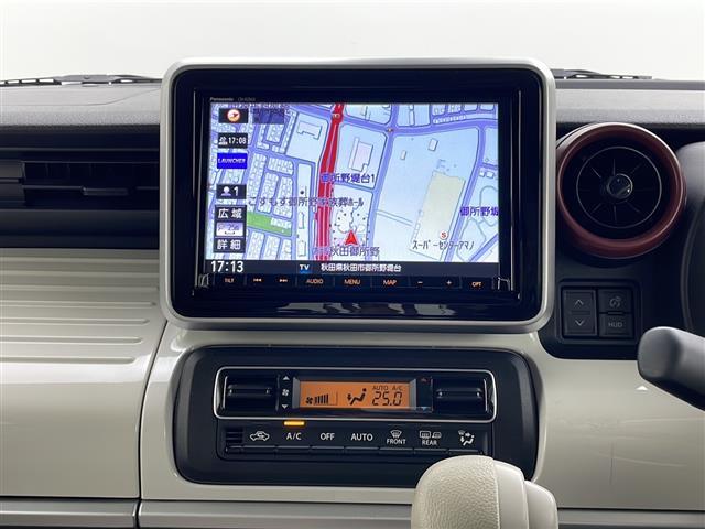 スペーシア ハイブリッドＸ　ナビ　フルセグＴＶ　両側パワースライドドア　全方位カメラ　衝突被害軽減ブレーキ　ヘッドアップディスプレイ　クリアランスソナー　レーンキープアシスト　全方位カメラ　ＥＴＣ　ＬＥＤライト　シートヒーター（8枚目）