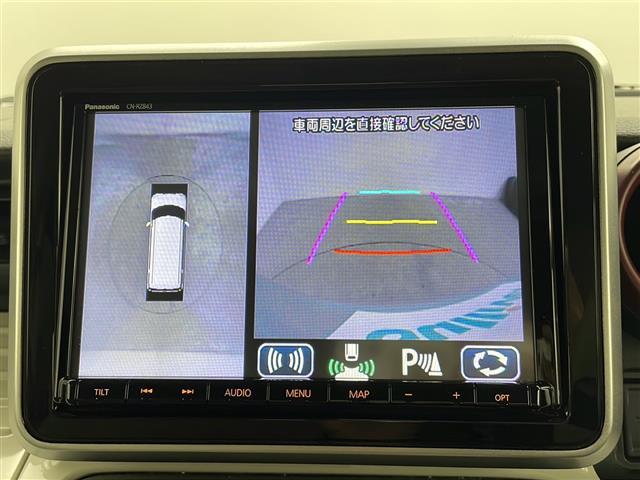 スペーシア ハイブリッドＸ　ナビ　フルセグＴＶ　両側パワースライドドア　全方位カメラ　衝突被害軽減ブレーキ　ヘッドアップディスプレイ　クリアランスソナー　レーンキープアシスト　全方位カメラ　ＥＴＣ　ＬＥＤライト　シートヒーター（11枚目）
