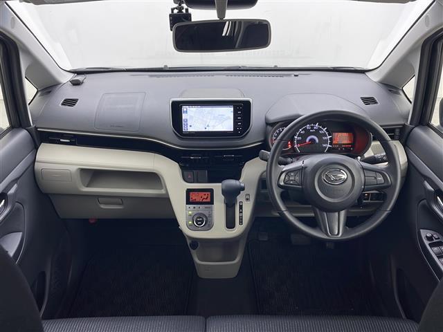 ムーヴ XリミテッドII SAIII 社外ナビ フルセグTV バックカメラ スマートアシスト レーンキープアシスト 横滑り防止 運転席シートヒーター LEDライト オートハイビーム アイドリングストップ 前後ドラレコ エンジンスターター(2枚目)