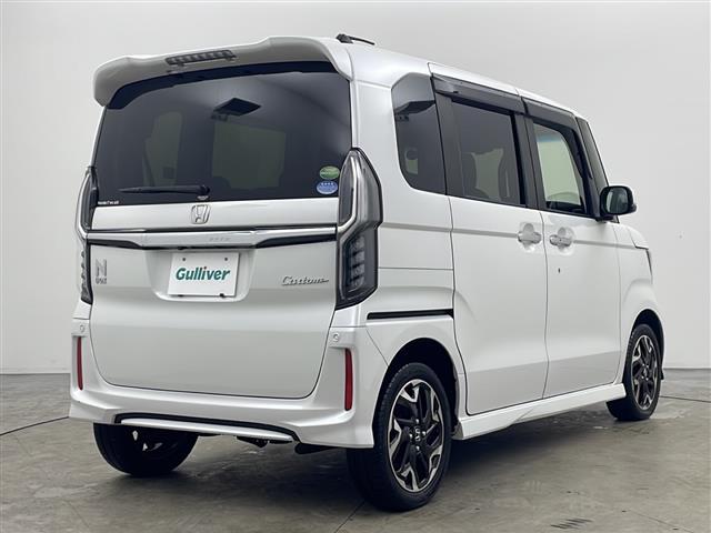 N-BOXカスタム G・Lターボホンダセンシング ホンダセンシング 純正ナビ 両側パワスラ 前席シートヒーター 電動格納ミラー ナビ連動ドラレコ 横すべり防止装置 衝突軽減装置 車線逸脱警報装置(38枚目)