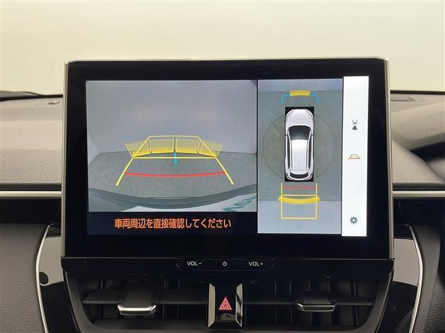 カローラクロス ハイブリッド　Ｚ　パノラマルーフ　トヨタセーフティセンス　純正ナビ　フルセグ　パノラミックビューモニター　レーダークルーズコントロール　ハーフレザーシート　シートヒーター　ベンチレーション　ステアリングヒーター　ＥＴＣ（4枚目）