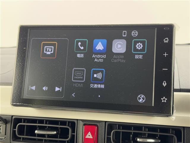 ムーヴキャンバス ストライプスＧ　純正９型ＤＡ（フルセグＴＶ）　バックカメラ　ワイヤレス充電　ホッとカップホルダー　コーナーセンサー　衝突被害軽減ブレーキ　レーンキープ　先行車発進お知らせ　両側電動スライドドア　シートヒーター　ＬＥＤ（4枚目）