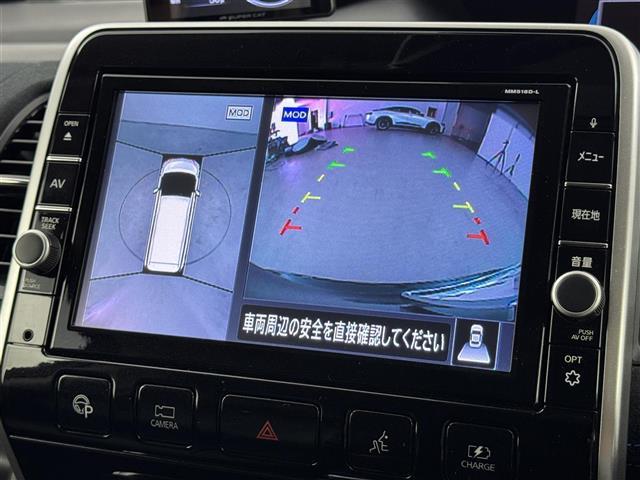 セレナ ｅ－パワー　オーテック　後席モニター　純正９型ナビ　全方位カメラ　３６０°ドラレコ／デジタルルームミラー　プロパイロット　エマージェンシーブレーキ　レーンキープ　パーキングアシスト　両側電動スライドドア　ステアリングヒーター（6枚目）