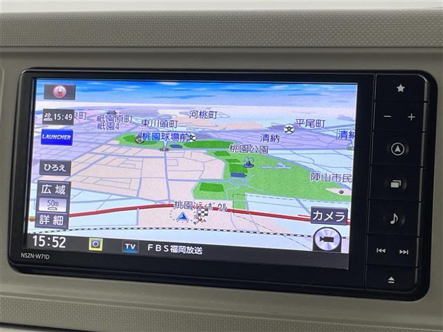 ミラトコット Ｇ　リミテッド　ＳＡＩＩＩ　純正ナビ／フルセグＴＶ　全方位カメラ　ＥＴＣ　前方ドライブレコーダー　コーナーセンサー　衝突軽減ブレーキ　アイドリングストップ　横滑り防止装置　電動格納式ドアミラー　シートヒーター　プッシュスタート（3枚目）