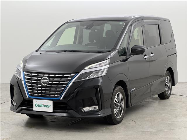 セレナ e-パワー ハイウェイスターV 後席モニター 純正10型ナビ 全方位カメラ エマージェンシーブレーキ プロパイロット 両側電動スライドドア シートヒーター ステアリングヒーター デジタルルームミラー BSM ドラレコ ETC LED(19枚目)