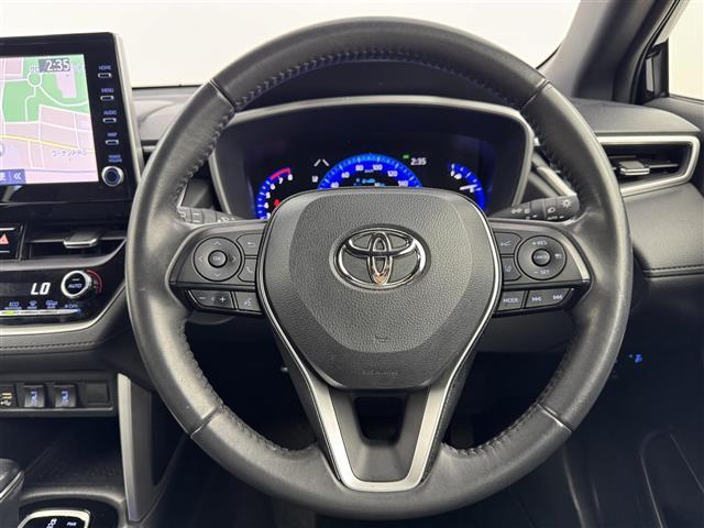カローラクロス Ｚ　純正９型ＤＡナビ　バックカメラ　ビルトインＥＴＣ　３６０°ドラレコ　レーダークルコン　コーナーセンサー　トヨタセーフティセンス　ＰＫＳＢ　シートヒーター　パワーバックドア　社外１８インチＡＷ　ＬＥＤ（24枚目）