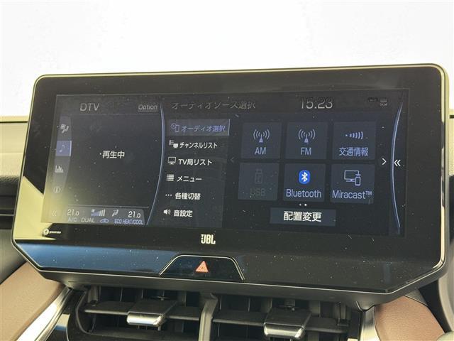 ハリアー Ｚ　モデリスタエアロ　純正１２．３型ＤＡナビ／フルセグＴＶ　全方位カメラ　ＪＢＬサウンド　ＥＴＣ２．０　デジタルルームミラー／ドラレコ　トヨタセーフティセンス　ＰＫＳＢ　ハーフレザー　パワーバックドア（4枚目）