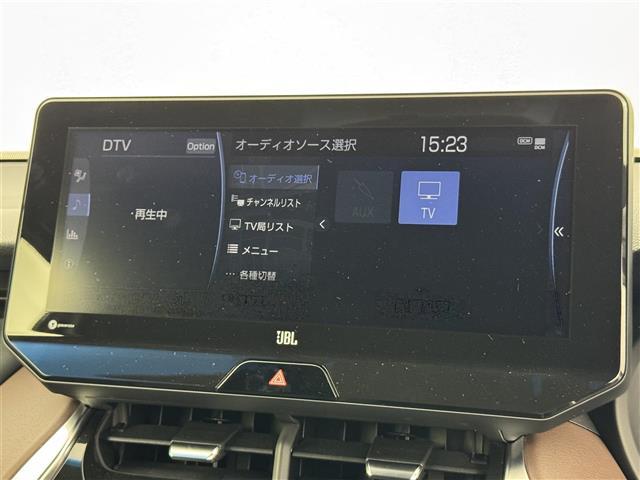 ハリアー Ｚ　モデリスタエアロ　純正１２．３型ＤＡナビ／フルセグＴＶ　全方位カメラ　ＪＢＬサウンド　ＥＴＣ２．０　デジタルルームミラー／ドラレコ　トヨタセーフティセンス　ＰＫＳＢ　ハーフレザー　パワーバックドア（5枚目）