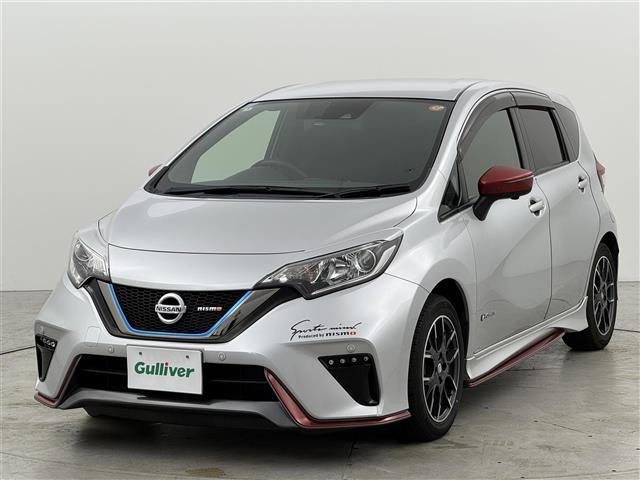ノート ｅ－パワーニスモ　エアロ　純正ナビ　デジタルルームミラー　全方位カメラ　ＥＴＣ　ドライブレコーダー　衝突被害軽減システム　レーンキープ　コーナーセンサー　横滑り防止装置　オートライト　純正１６インチアルミホイール（19枚目）