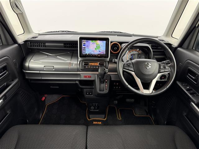 スペーシアギア ハイブリッドＸＺ　ターボ　純正８型ナビ（フルセグＴＶ）　全方位カメラ　衝突被害軽減　レーンキープ　コーナーセンサー　両側パワースライドドア　ルーフレール　パドルシフト　アイドリングストップシートヒーター　前後ドラレコ　ＥＴＣ（2枚目）