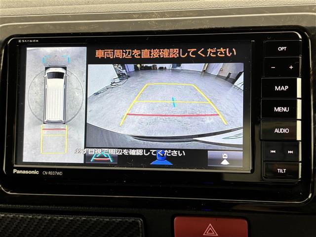 ハイエースバン スーパーＧＬ　ダークプライムＩＩ　社外ナビ／フルセグＴＶ　全方位カメラ　デジタルルームミラー　ＥＴＣ　前後ドラレコ　コーナーセンサー　衝突被害軽減ブレーキ　レーンキープ　アクセル踏み間違い防止　ＭＴモード付ＡＴ　両側電動スライドドア（5枚目）