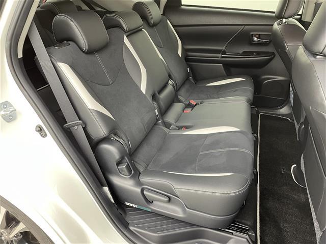 プリウスアルファ Sツーリングセレクション・G’s GS'エアロ 純正ナビ/フルセグTV バックカメラ ビルトインETC コーナーセンサー 横滑り防止装置 フォグランプ ハーフレザーシート プッシュスタート ステアリングリモコン GS'18インチAW(15枚目)