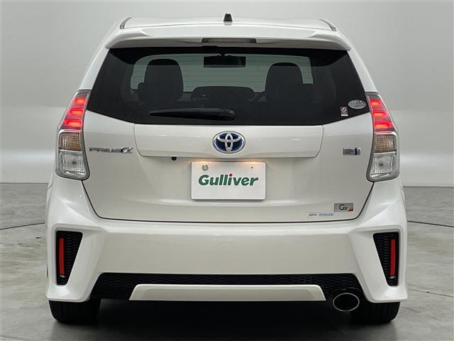 プリウスアルファ Sツーリングセレクション・G’s GS'エアロ 純正ナビ/フルセグTV バックカメラ ビルトインETC コーナーセンサー 横滑り防止装置 フォグランプ ハーフレザーシート プッシュスタート ステアリングリモコン GS'18インチAW(43枚目)