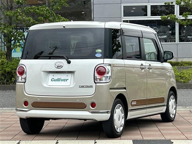 ムーヴキャンバス GメイクアップVS SAIII 純正ナビゲーション・パノラマモニター・ビルトインETC・ドライブレコーダー・両側パワースライドドア・運転席シートヒーター・衝突回避支援ブレーキ・車線逸脱警報・誤発進抑制制御・先行車発進お知らせ(32枚目)