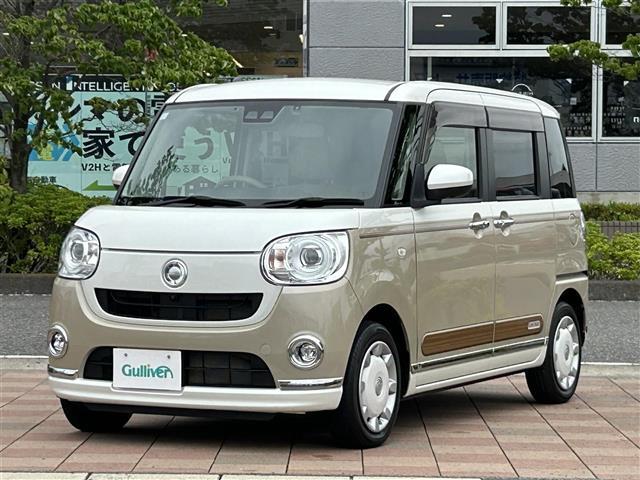 ムーヴキャンバス GメイクアップVS SAIII 純正ナビゲーション・パノラマモニター・ビルトインETC・ドライブレコーダー・両側パワースライドドア・運転席シートヒーター・衝突回避支援ブレーキ・車線逸脱警報・誤発進抑制制御・先行車発進お知らせ(36枚目)