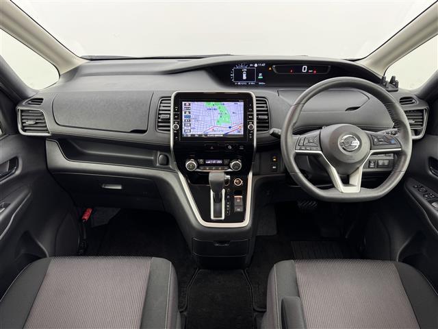 セレナ ハイウェイスターVセレクションII 純正9型ナビ/フルセグTV 全方位カメラ デジタルルームミラー ETC 前方ドラレコ プロパイロット コーナーセンサー エマージェンシーブレーキ レーンキープ パーキングアシスト 両側電動スライドドア(2枚目)