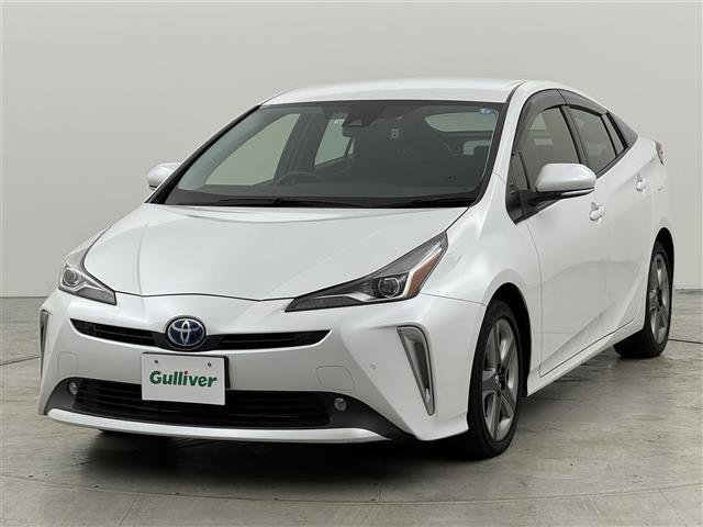 プリウス Sツーリングセレクション ワンオーナー 純正DAナビ バックカメラ ETC 前後ドラレコ レーダークルコン コーナーセンサー トヨタセーフティセンス 衝突軽減ブレーキ アクセル踏み間違い防止 シートヒーター 純正17インチAW(19枚目)