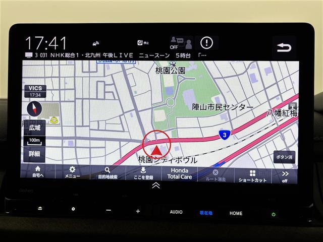 ステップワゴン ｅ：ＨＥＶスパーダ　無限エアロ／マフラー／１９インチＡＷ　純正１５．６インチフリップダウンモニター　純正ナビ　ＥＴＣ　前後ドラレコ　全方位カメラ　両側パワースライドドア　レーダークルコン　衝突軽減システム　シートヒーター（3枚目）
