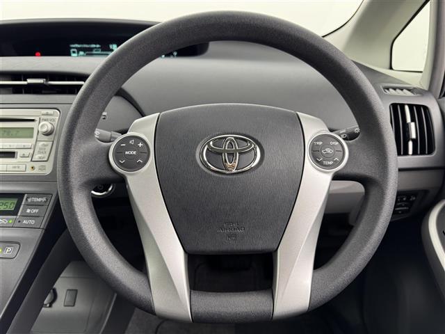 プリウス L 純正CDコンポ スマートキー 純正15インチアルミホイール オートライト ステアリングスイッチ 電動格納式ミラー 純正フロアマット レベライザー ドアバイザー エンジンプッシュスタート(23枚目)