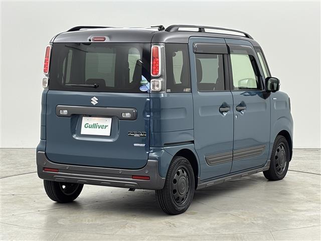 スペーシアギア ハイブリッドXZ ターボ 純正8型ナビ/フルセグTV 全方位カメラ ビルトインETC 前方ドラレコ レーダークルコン コーナーセンサー 衝突軽減ブレーキ レーンキープ 両側電動スライドドア シートヒーター ルーフレール LED(40枚目)