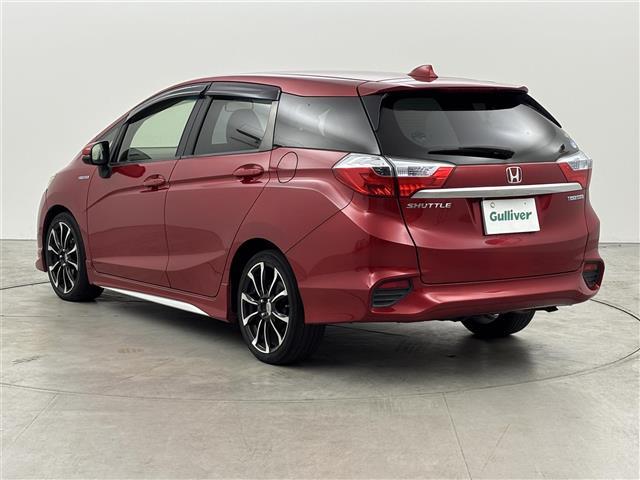 シャトル ハイブリッドX 社外エアロ 社外ナビ/フルセグTV バックカメラ ビルトインETC 前後ドライブレコーダー クルーズコントロール シティブレーキアクティブシステム パドルシフト ハーフレザーシート 無限17インチAW(20枚目)