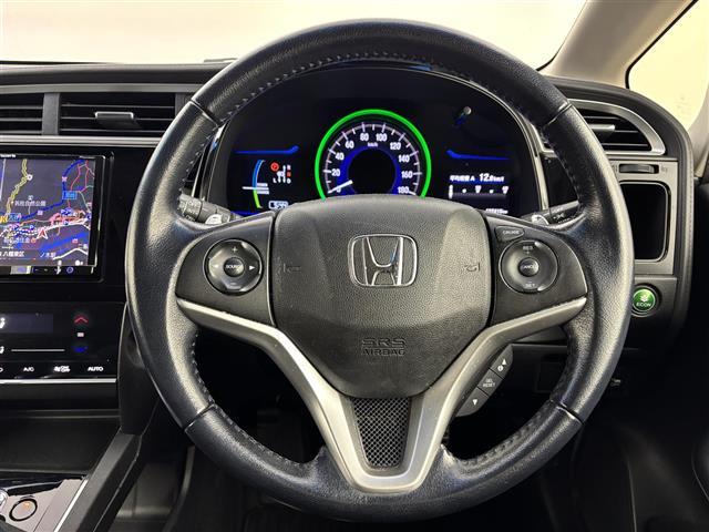 シャトル ハイブリッドX 社外エアロ 社外ナビ/フルセグTV バックカメラ ビルトインETC 前後ドライブレコーダー クルーズコントロール シティブレーキアクティブシステム パドルシフト ハーフレザーシート 無限17インチAW(24枚目)