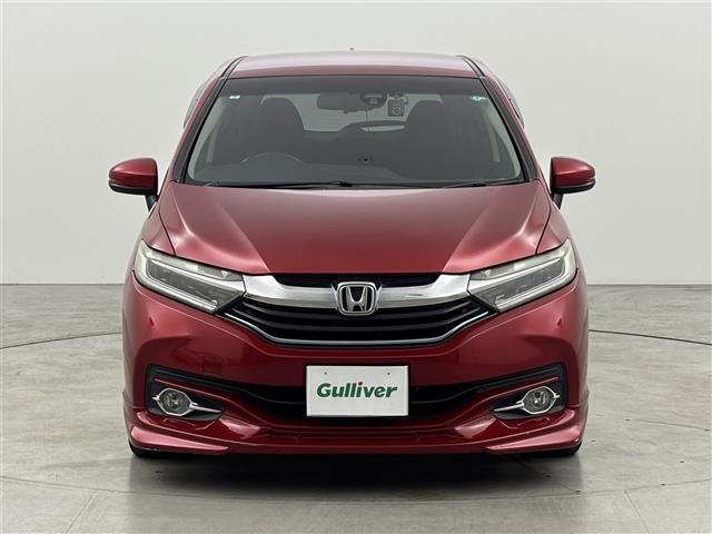 シャトル ハイブリッドX 社外エアロ 社外ナビ/フルセグTV バックカメラ ビルトインETC 前後ドライブレコーダー クルーズコントロール シティブレーキアクティブシステム パドルシフト ハーフレザーシート 無限17インチAW(42枚目)