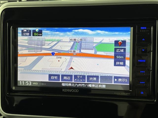 スペーシアカスタム ハイブリッドGS 純正ナビ/フルセグTV バックカメラ ビルトインETC 前後ドライブレコーダー コーナーセンサー 衝突軽減ブレーキ レーンキープ 片側電動スライドドア シートヒーター 純正14インチAW LEDライト(3枚目)