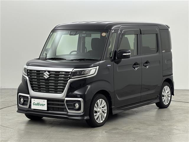 スペーシアカスタム ハイブリッドGS 純正ナビ/フルセグTV バックカメラ ビルトインETC 前後ドライブレコーダー コーナーセンサー 衝突軽減ブレーキ レーンキープ 片側電動スライドドア シートヒーター 純正14インチAW LEDライト(19枚目)