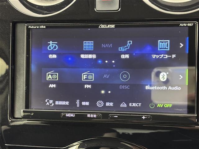 ノート ｅ－パワー　Ｘ　社外ナビ　バックカメラ　ＥＴＣ　前方ドライブレコーダー　エマージェンシーブレーキ　車線逸脱防止支援システム　横滑り防止装置　車両接近通報装置　プッシュスタート　電動格納式ドアミラー　純正フロアマット（4枚目）