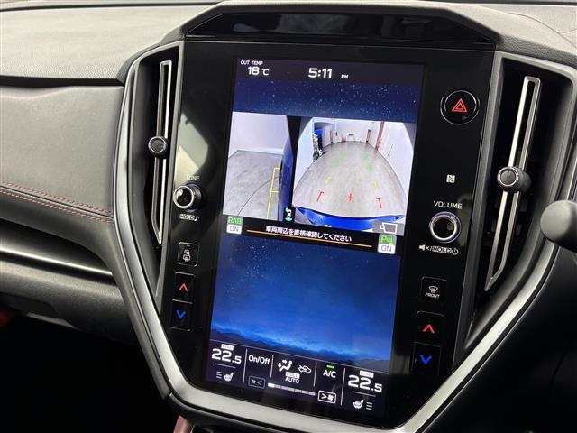 レヴォーグ STIスポーツ EX STIエアロ メーカー11.6型DAナビ/フルセグTV R/Sカメラ デジタルインナーミラー レーダークルコン コーナーセンサー 衝突被害軽減 レーンキープ BSM シートヒーター パワーバックドア(6枚目)
