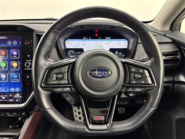 レヴォーグ STIスポーツ EX STIエアロ メーカー11.6型DAナビ/フルセグTV R/Sカメラ デジタルインナーミラー レーダークルコン コーナーセンサー 衝突被害軽減 レーンキープ BSM シートヒーター パワーバックドア(24枚目)