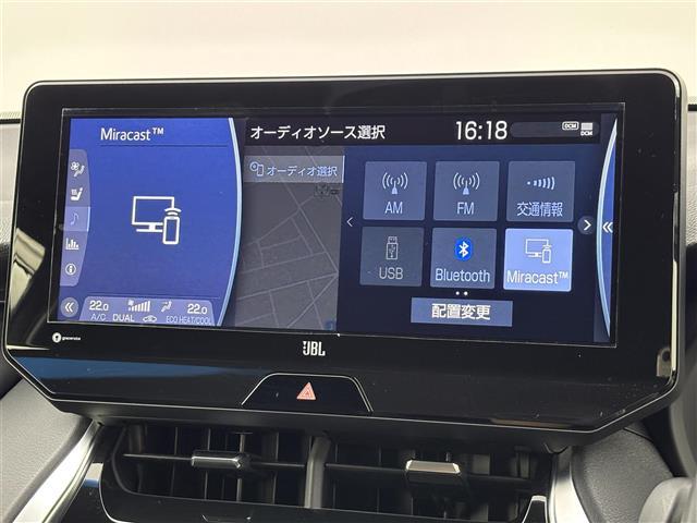 ハリアー Ｚ　レザーパッケージ　調光パノラマルーフ　モデリスタエアロ　純正１２．３型ナビ　ＪＢＬサウンド　デジタルインナーミラー　トヨタセーフティセンス　アクセル踏み間違い防止　シートベンチレーション／ヒーター　パワーバックドア（5枚目）