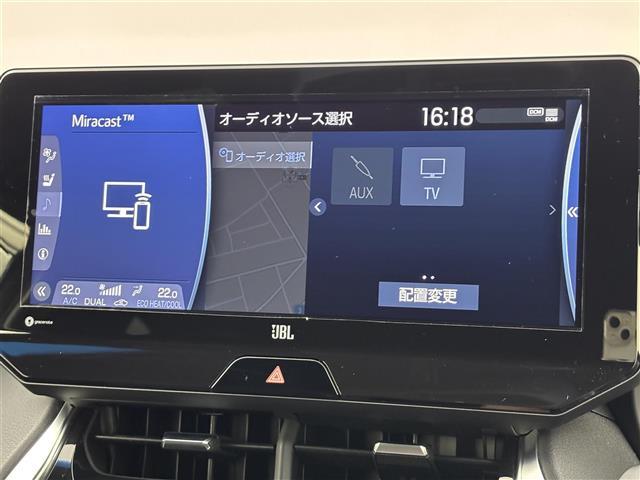 ハリアー Ｚ　レザーパッケージ　調光パノラマルーフ　モデリスタエアロ　純正１２．３型ナビ　ＪＢＬサウンド　デジタルインナーミラー　トヨタセーフティセンス　アクセル踏み間違い防止　シートベンチレーション／ヒーター　パワーバックドア（6枚目）