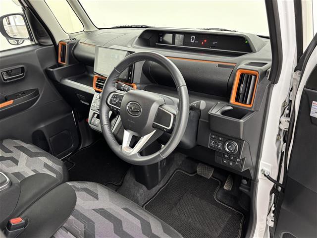 タント ファンクロスターボ　ワンオーナー　純正ディスプレイオーディオ　全方位カメラ　両側パワースライドドア　衝突軽減システム　コーナーセンサー　横滑り防止　レーンキープ　アイドリングストップ　シートヒーター　純正１５インチＡＷ（22枚目）