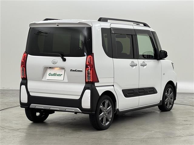 タント ファンクロスターボ　ワンオーナー　純正ディスプレイオーディオ　全方位カメラ　両側パワースライドドア　衝突軽減システム　コーナーセンサー　横滑り防止　レーンキープ　アイドリングストップ　シートヒーター　純正１５インチＡＷ（38枚目）