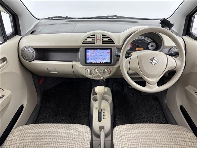 アルト F 社外ナビ/ワンセグTV/CD バックカメラ ETC リモコンキー フォグランプ 社外フロアマット ドアバイザー マニュアルエアコン ABS パワーステアリング パワーウィンドウ(2枚目)