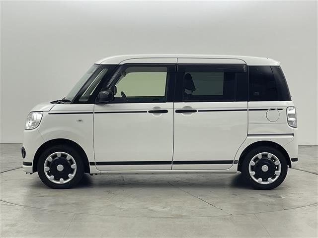 ムーヴキャンバス Ｇブラックアクセントリミテッド　ＳＡＩＩＩ　純正ナビ／フルセグＴＶ　パノラマモニター　ＥＴＣ　ナビ連動前方ドライブレコーダー　コーナーセンサー　衝突軽減ブレーキ　アイドリングストップ　両側電動スライドドア　プッシュスタート　スペアキー　ＬＥＤ（38枚目）