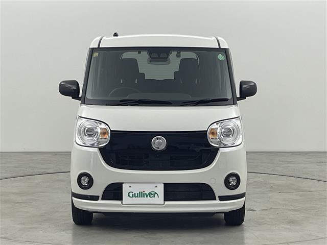 ムーヴキャンバス Ｇブラックアクセントリミテッド　ＳＡＩＩＩ　純正ナビ／フルセグＴＶ　パノラマモニター　ＥＴＣ　ナビ連動前方ドライブレコーダー　コーナーセンサー　衝突軽減ブレーキ　アイドリングストップ　両側電動スライドドア　プッシュスタート　スペアキー　ＬＥＤ（42枚目）