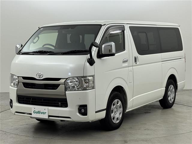 ハイエースバン スーパーGL ダーク プライムII 社外ナビ/フルセグTV 全方位カメラ ETC 衝突軽減ブレーキ レーンキープ アクセル踏み間違い防止 コーナーセンサー プッシュスタート 電動格納式ドアミラー 両側イージークローザードア LEDライト(19枚目)