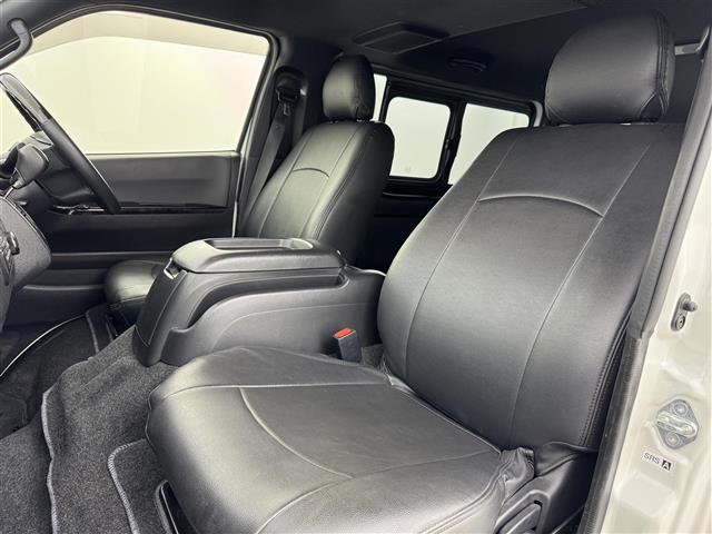 ハイエースバン スーパーGL ダーク プライムII 社外ナビ/フルセグTV 全方位カメラ ETC 衝突軽減ブレーキ レーンキープ アクセル踏み間違い防止 コーナーセンサー プッシュスタート 電動格納式ドアミラー 両側イージークローザードア LEDライト(34枚目)