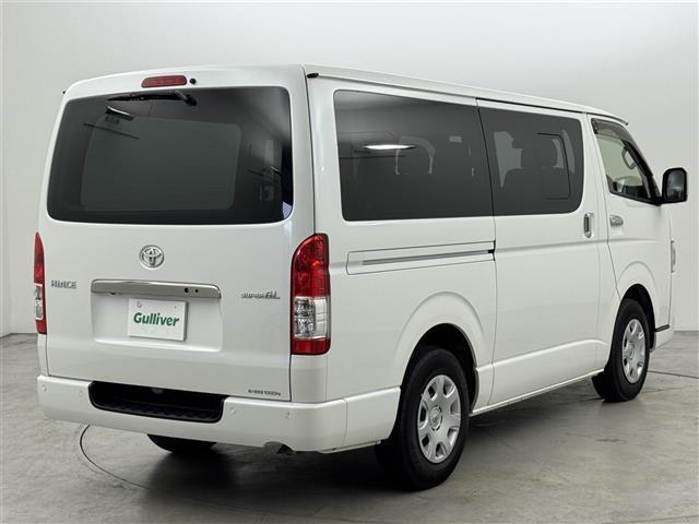 ハイエースバン スーパーGL ダーク プライムII 社外ナビ/フルセグTV 全方位カメラ ETC 衝突軽減ブレーキ レーンキープ アクセル踏み間違い防止 コーナーセンサー プッシュスタート 電動格納式ドアミラー 両側イージークローザードア LEDライト(38枚目)