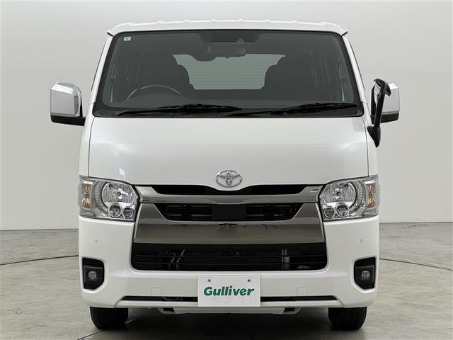 ハイエースバン スーパーGL ダーク プライムII 社外ナビ/フルセグTV 全方位カメラ ETC 衝突軽減ブレーキ レーンキープ アクセル踏み間違い防止 コーナーセンサー プッシュスタート 電動格納式ドアミラー 両側イージークローザードア LEDライト(42枚目)