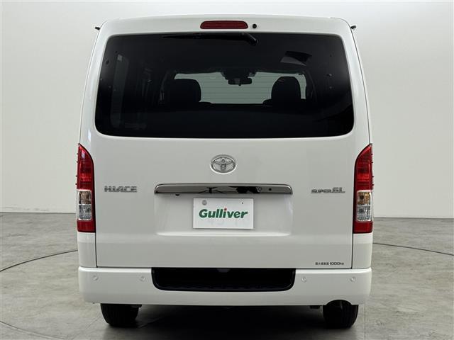 ハイエースバン スーパーGL ダーク プライムII 社外ナビ/フルセグTV 全方位カメラ ETC 衝突軽減ブレーキ レーンキープ アクセル踏み間違い防止 コーナーセンサー プッシュスタート 電動格納式ドアミラー 両側イージークローザードア LEDライト(43枚目)